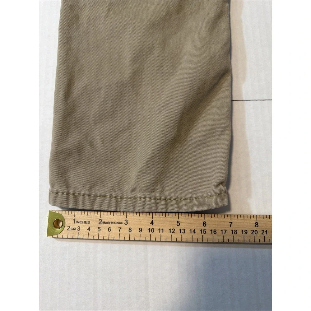 Levis 511 Slim Fit Khaki Tan Pants Mens 36x34 Chino Trousers Stretch Cotton